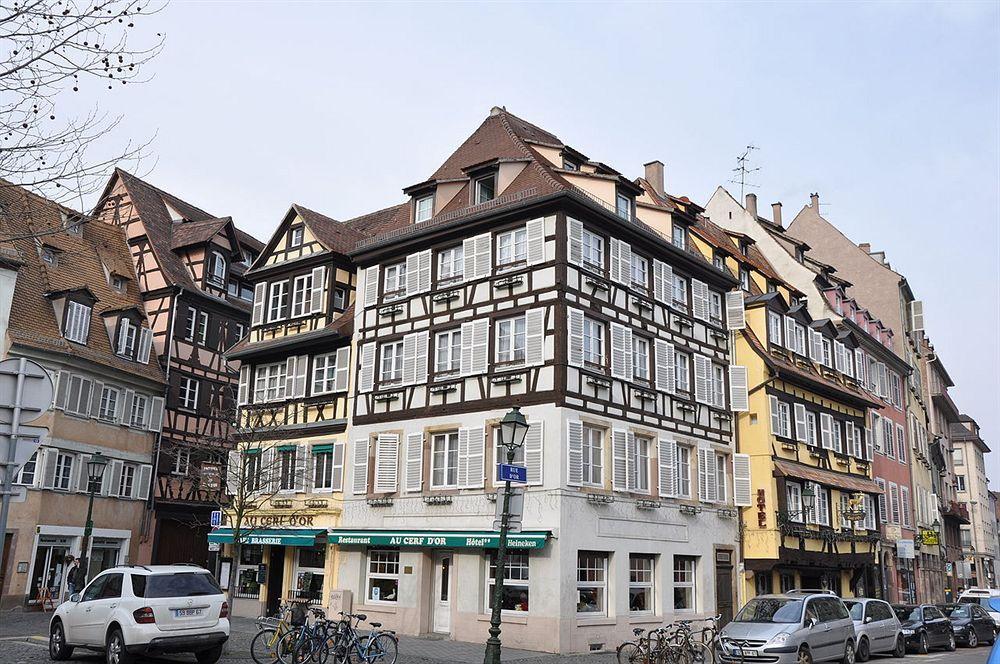 Logis Hotel Restaurant Au Cerf D'Or Strasbourg Exterior photo